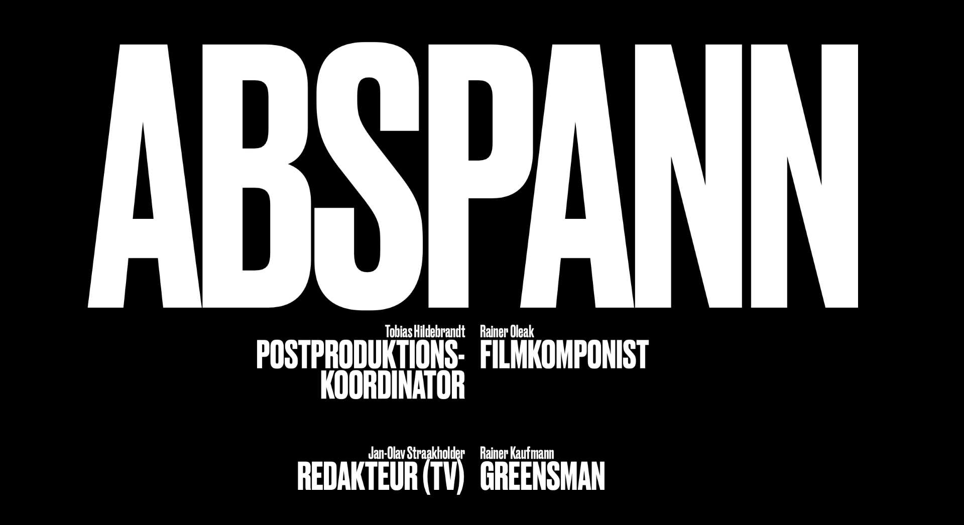 Abspann – eine Webpräsenz mitHintergrundwissen